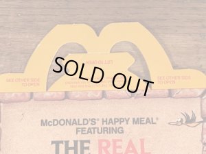 マクドナルドのゴーストバスターズのヴィンテージハッピーミールトイボックス