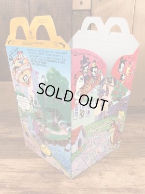 マクドナルドのAnimaniacsのビンテージハッピーミールトイボックス