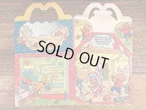 マクドナルドのベレンスティンベアーズのヴィンテージハッピーミールトイボックス