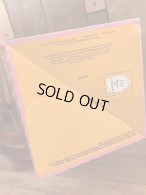 マクドナルドの80年代頃のヴィンテージハッピーミールトイボックス