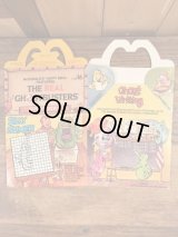 McDonald's “The Real Ghostbusters” Happy Meal Box　マクドナルド　ビンテージ　ハッピーミールボックス　ミールトイ　80年代