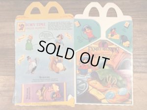 マクドナルドのアメリカ物語のヴィンテージハッピーミールトイボックス