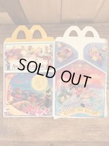 McDonald's “An American Tail” Happy Meal Box　マクドナルド　ビンテージ　ハッピーミールボックス　ミールトイ　80年代