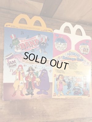 マクドナルドのBandのビンテージハッピーミールトイボックス