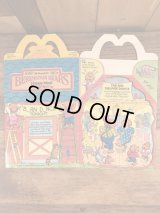 McDonald's “Berenstain Bears” Happy Meal Box　マクドナルド　ビンテージ　ハッピーミールボックス　ミールトイ　80年代