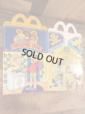 マクドナルドのFeeling Goodのビンテージハッピーミールトイボックス
