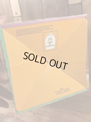 マクドナルドの80年代頃のヴィンテージハッピーミールトイボックス