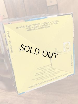 マクドナルドのスーパーマリオ3のヴィンテージハッピーミールトイボックス