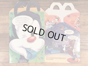 マクドナルドのアニマニアックスのヴィンテージハッピーミールトイボックス