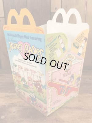 マクドナルドのMuppet Babiesのビンテージハッピーミールトイボックス