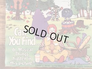 マクドナルドのBandのビンテージハッピーミールトイボックス