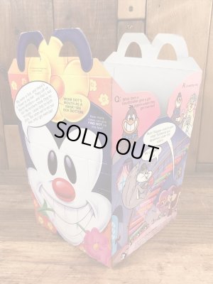 マクドナルドのアニマニアックスのヴィンテージハッピーミールトイボックス
