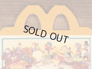 マクドナルドのアメリカ物語のヴィンテージハッピーミールトイボックス