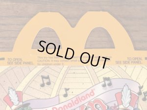 マクドナルドの80年代頃のヴィンテージハッピーミールトイボックス