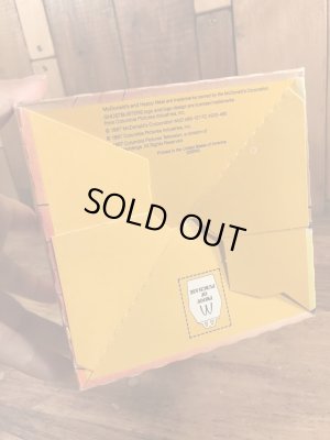 マクドナルドのゴーストバスターズのヴィンテージハッピーミールトイボックス