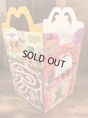 マクドナルドのフラグルロックのヴィンテージハッピーミールトイボックス