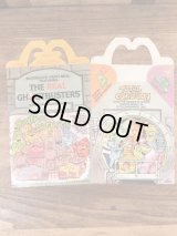 McDonald's “The Real Ghostbusters” Happy Meal Box　マクドナルド　ビンテージ　ハッピーミールボックス　ミールトイ　80年代