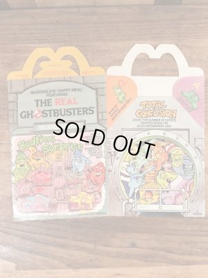 マクドナルドのThe Real Ghostbustersのビンテージハッピーミールトイボックス