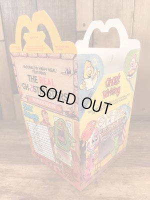 マクドナルドのThe Real Ghostbustersのビンテージハッピーミールトイボックス