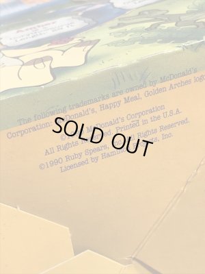 マクドナルドのDink The Little Dinosaurのビンテージハッピーミールトイボックス