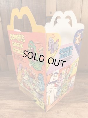 マクドナルドのゴーストバスターズのヴィンテージハッピーミールトイボックス