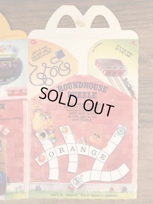 マクドナルドの80年代頃のヴィンテージハッピーミールトイボックス