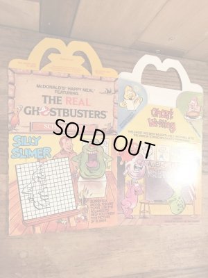 マクドナルドのThe Real Ghostbustersのビンテージハッピーミールトイボックス