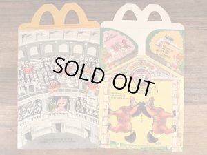 マクドナルドのマペットベイビーズのヴィンテージハッピーミールトイボックス