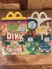 マクドナルドのDink The Little Dinosaurのビンテージハッピーミールトイボックス