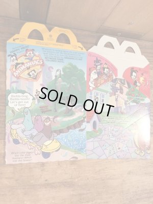 マクドナルドのAnimaniacsのビンテージハッピーミールトイボックス