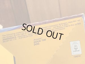 マクドナルドのAnimaniacsのビンテージハッピーミールトイボックス