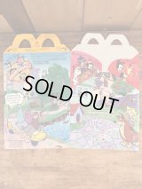 McDonald's “Animaniacs” Happy Meal Box　マクドナルド　ビンテージ　ハッピーミールボックス　ミールトイ　90年代