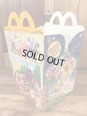 マクドナルドのBandのビンテージハッピーミールトイボックス