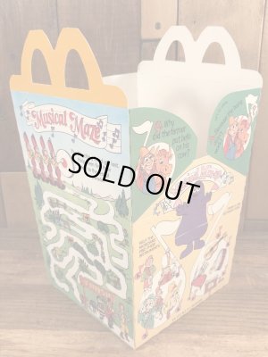 マクドナルドの80年代頃のヴィンテージハッピーミールトイボックス