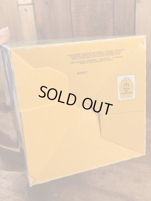 マクドナルドのニューフードチェンジャブルズのヴィンテージハッピーミールトイボックス