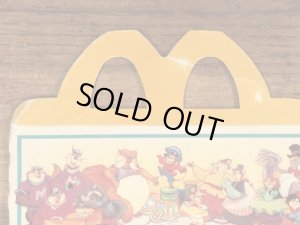 マクドナルドのアメリカ物語のヴィンテージハッピーミールトイボックス