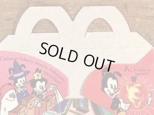 マクドナルドのアニマニアックスのヴィンテージハッピーミールトイボックス