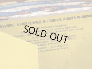 マクドナルドのSuper Mario Bros. 3のビンテージハッピーミールトイボックス