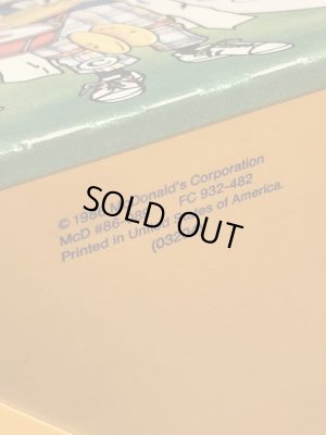 マクドナルドのBandのビンテージハッピーミールトイボックス