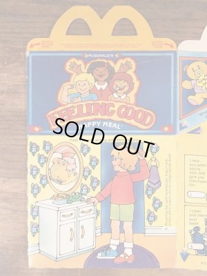マクドナルドのFeeling Goodのビンテージハッピーミールトイボックス