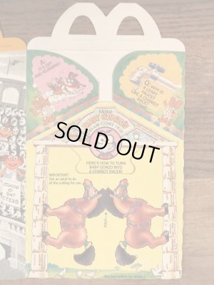 マクドナルドのマペットベイビーズのヴィンテージハッピーミールトイボックス