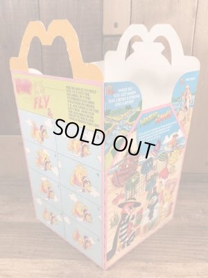 マクドナルドの80年代頃のヴィンテージハッピーミールトイボックス