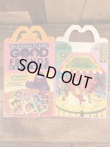 McDonald's “Good Friends” Happy Meal Box　マクドナルド　ビンテージ　ハッピーミールボックス　ミールトイ　80年代