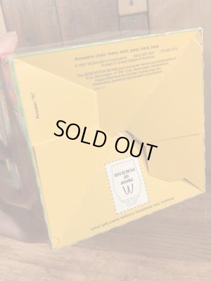 マクドナルドのベレンスティンベアーズのヴィンテージハッピーミールトイボックス