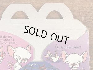 マクドナルドのアニマニアックスのヴィンテージハッピーミールトイボックス