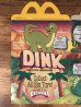 マクドナルドのDink The Little Dinosaurのビンテージハッピーミールトイボックス