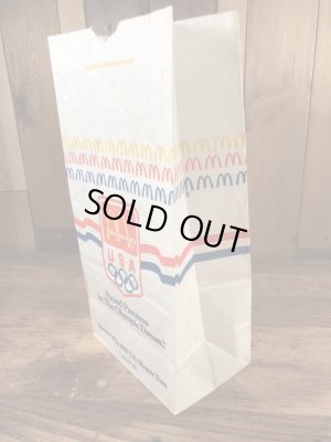 マクドナルドのハッピーミールのビンテージ紙袋