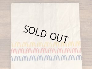 マクドナルドのハッピーミールのビンテージ紙袋