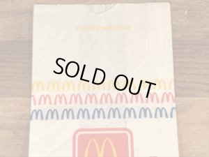マクドナルドのハッピーミールのビンテージ紙袋