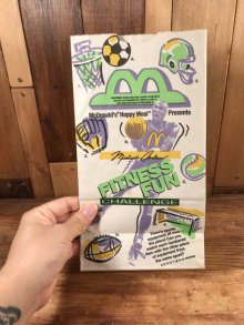 他の写真1: McDonald's “Michael Jordan” Happy Meal Paper Bag　マクドナルド　ビンテージ　紙袋　ハッピーミール　90年代